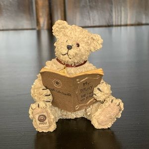Boyds Bears Theodore M. Bear Bearstone Collection 2002 Exclusive Edition